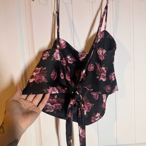 Sunday best tie back shirt